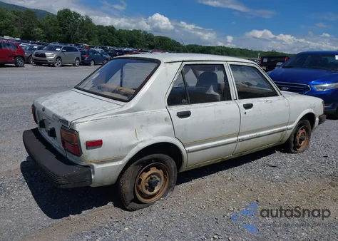 1981 Toyota Tercel from USA, damaged, VIN JT2AL21E0B2233764